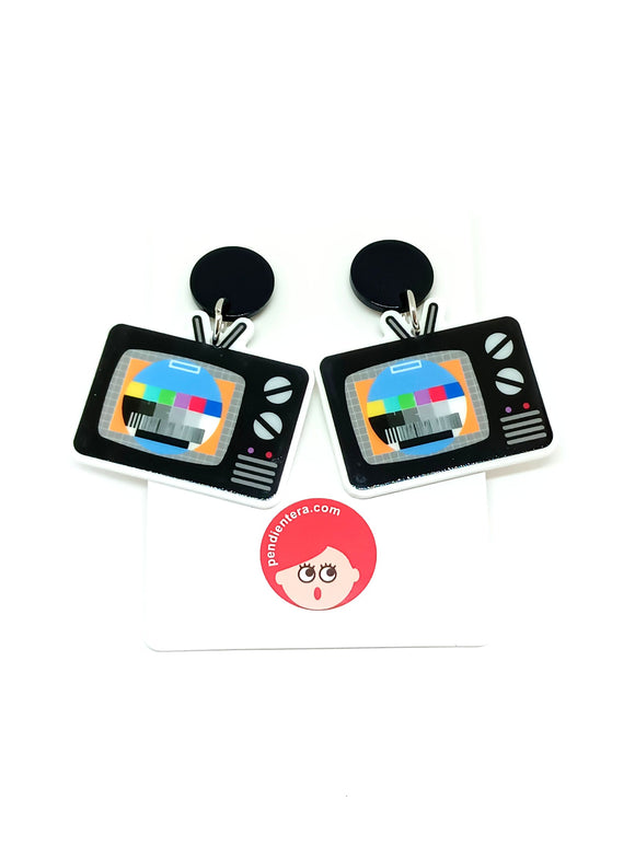 Television Earrings