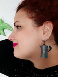 Pendientes Cafeteras italianas