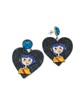 Pendientes Corazón Coraline