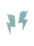 Glitter iris rays earrings