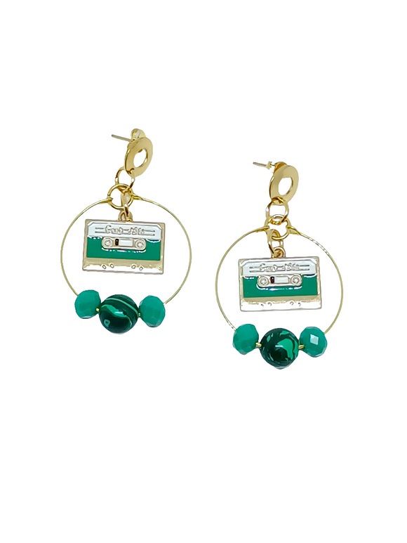 Pendientes aros Cassettes