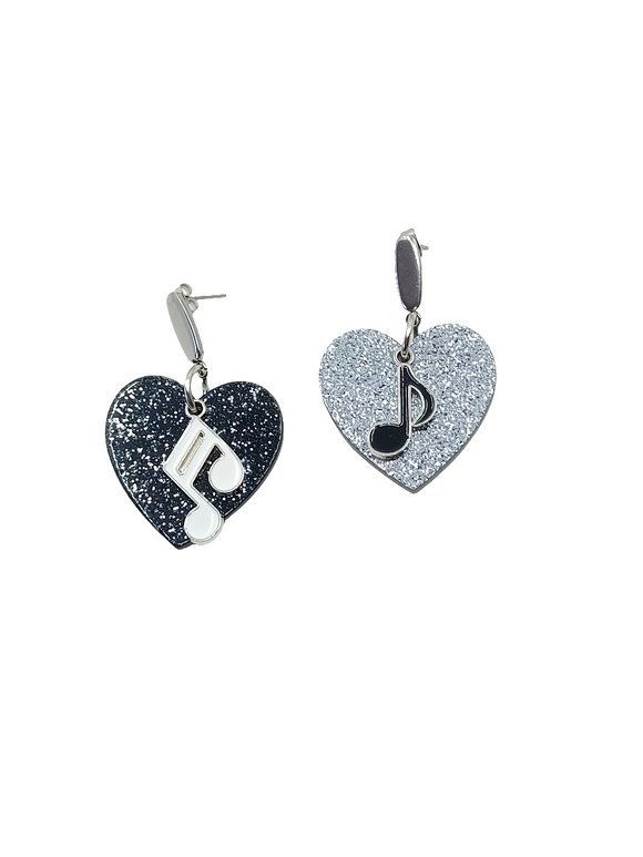 Pendientes Notas musicales