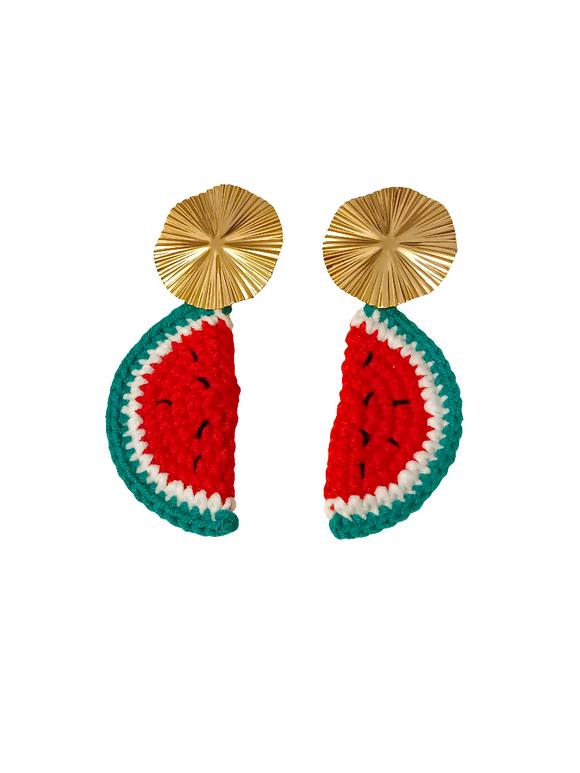 Pendientes Sandía