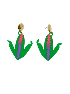 Pendientes Plantas carnívoras