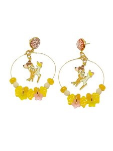 Pendientes aros Bambi