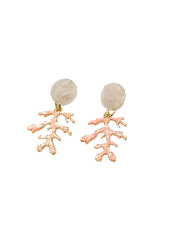 Pendientes Coral