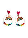 Pendientes aros Arcoiris