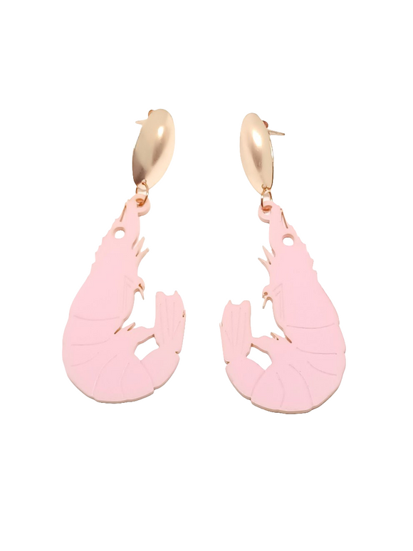 Prawn Earrings