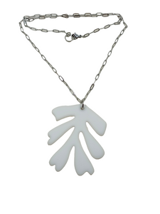 Colgante Alga blanca
