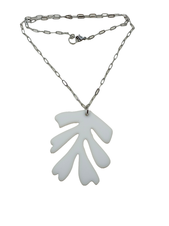 Colgante Alga blanca