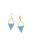 Pendientes Lúmina Azul pastel