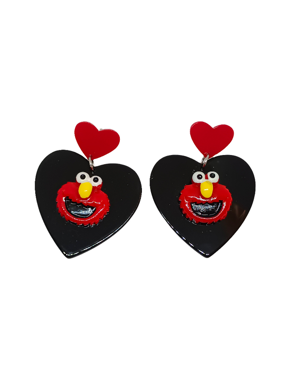 Pendientes Corazón Elmo