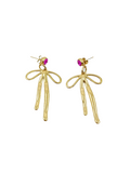 Pendientes Lazos dorados
