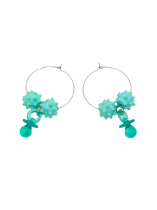 Pendientes aros Chupitas de la suerte