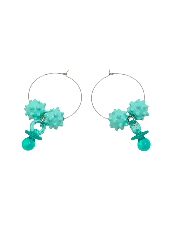 Pendientes aros Chupitas de la suerte