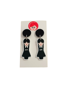 Pendientes Kokeshi Miércoles