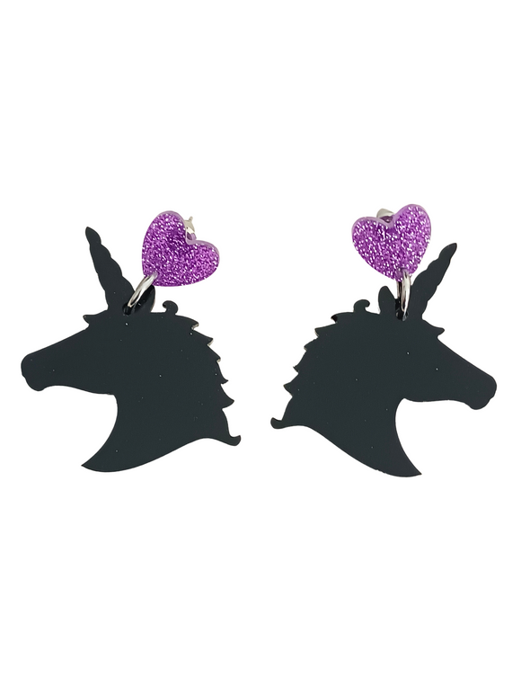 Pendientes Unicornios