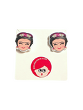 Pendientes minis Frida Kahlo II