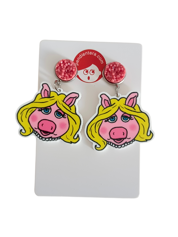 Pendientes Cerdita
