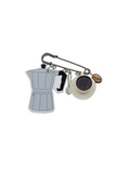 Broche imperdible Café