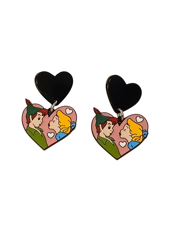 Pendientes Peter Pan y Wendy