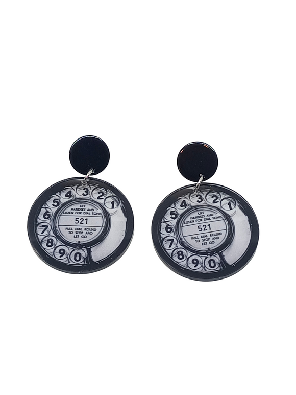 Pendientes Teléfono vintage