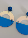 Pendientes Lúmina Azul e iris