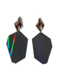 Pendientes holográficos Fragmentos de Aurora Boreal