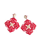 Pendientes rojos Feria de abril