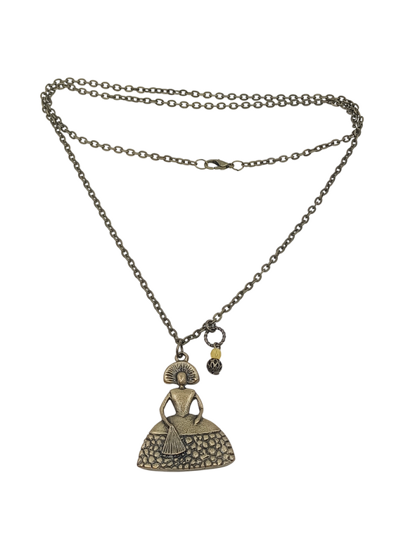 Colgante bronce Menina