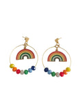 Pendientes aros Arcoiris