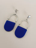 Pendientes Lúmina Azul eléctrico
