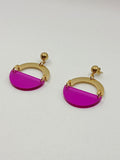 Magenta Lumina Earrings