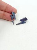 Pendientes Rayos minis galaxia