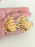 Pendientes Caracola