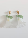 Pendientes Flores blancas