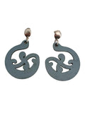 Pendientes argollas canarias estrelladas