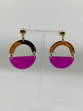 Magenta Lumina Earrings