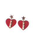 Pendientes Corazón y príncipe