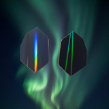 Pendientes holográficos Fragmentos de Aurora Boreal