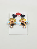 Pendientes Abeja