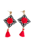 Pendientes Feria de abril y rosas