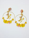 Pendientes aros Bambi