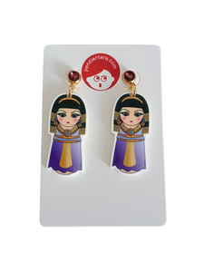 Pendientes Kokeshi Cleopatra