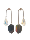 Pendientes Fragmentos de Aurora Boreal )