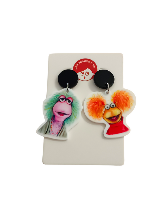 Pendientes Musi y Rosi Fraggle
