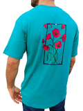 Camiseta oversize Hanami Amapola