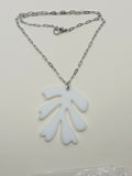 Colgante Alga blanca