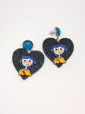 Pendientes Corazón Coraline