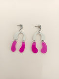 Pendientes Lúmina Buganvilla